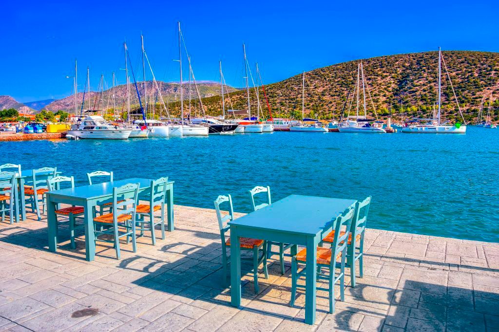 о.Гідра – о.Порос – о.Моні ‐ Афіни (45,6 м. миль=7,6 години)